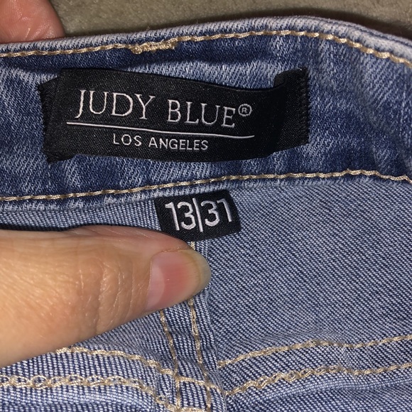 NWT JUDY BLUE High Rise Distressed Boyfriend Fit Jeans - Picture 10 of 13